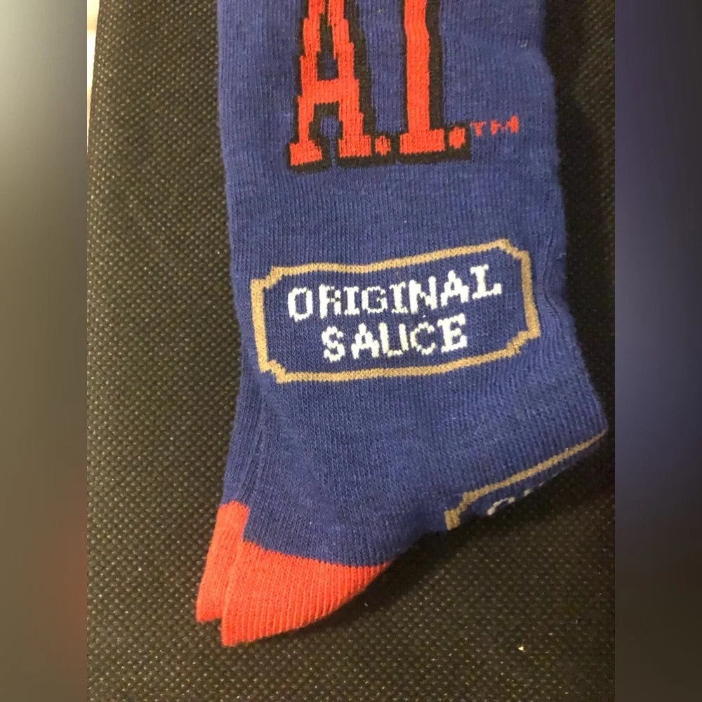 2pairs‎ A1 original steak sauce Men’s crew socks - new